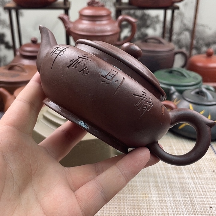 紫砂茶壶风***8宜兴紫砂