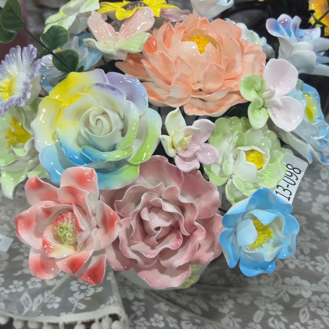 陶瓷花，拍满20发货，退款拉黑1398