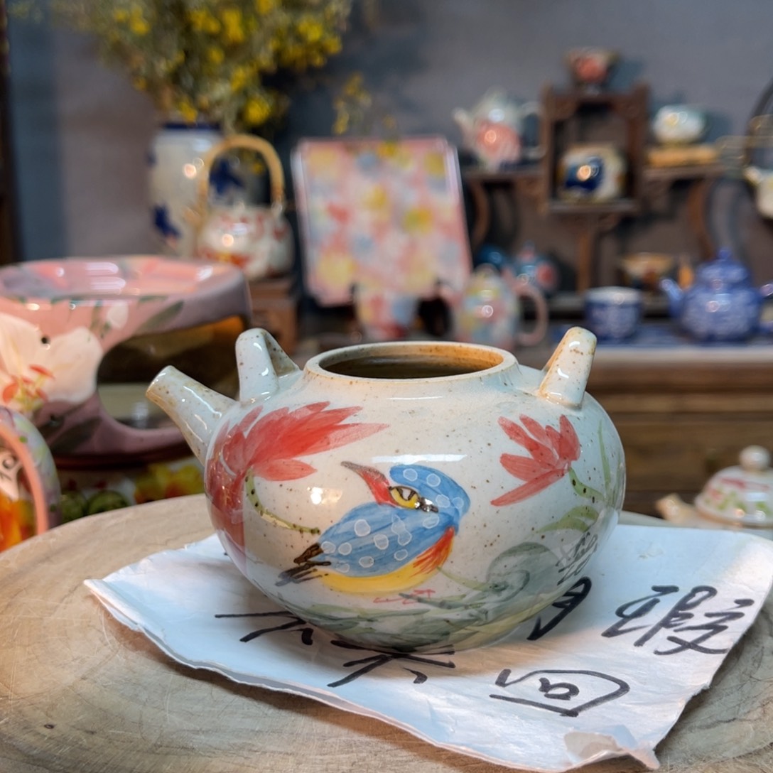 杯素浅陶瓷手工手绘