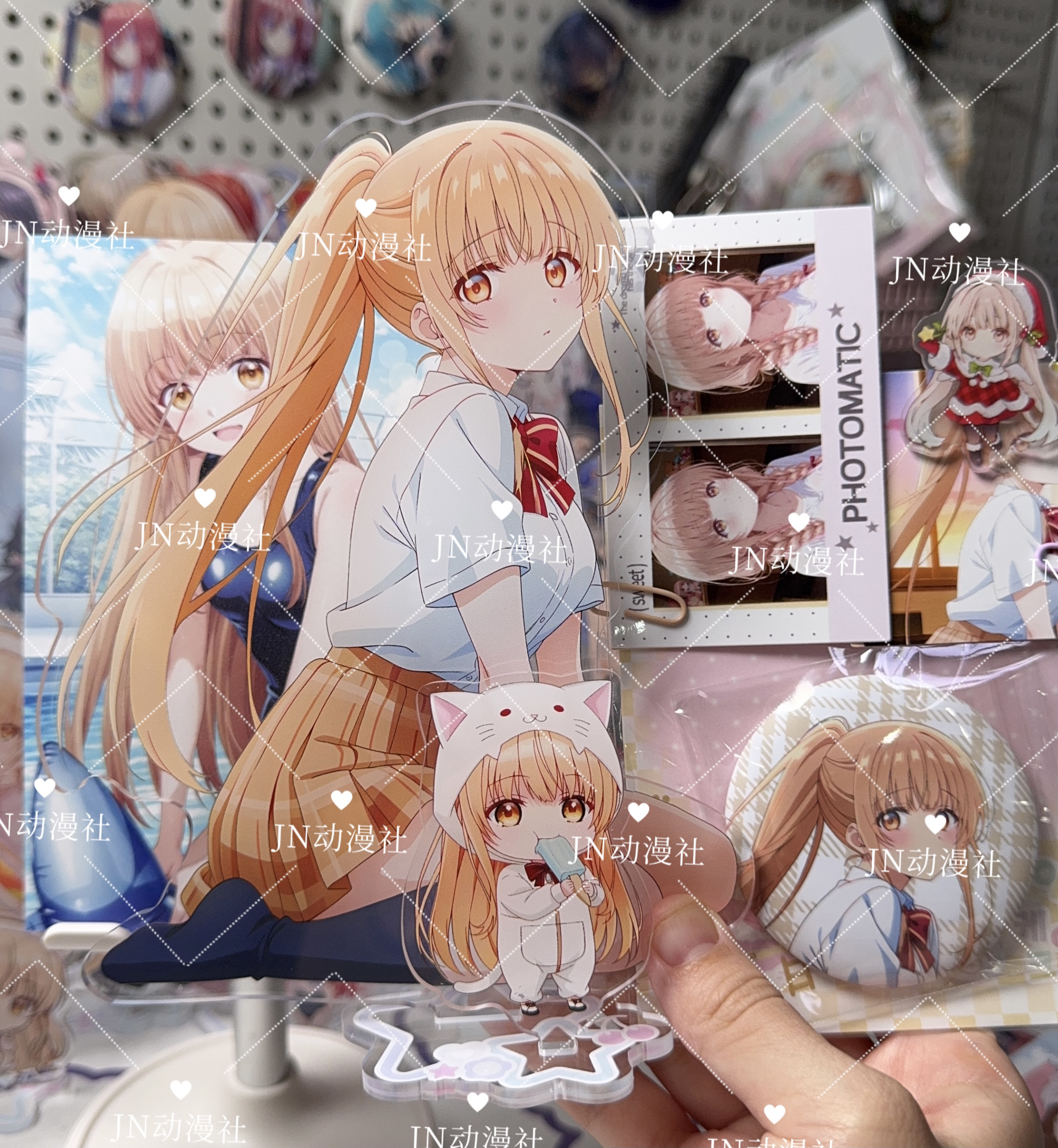 椎名真昼学院风立牌（17cm双插）