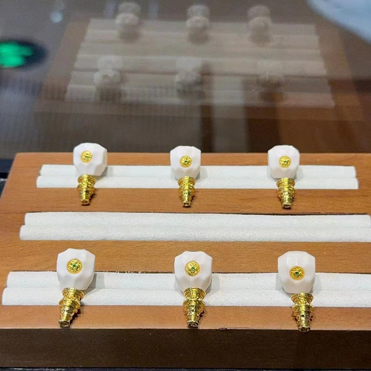 文玩驼驼雕刻金标无相三通文玩配饰配件手串手持三通DIY