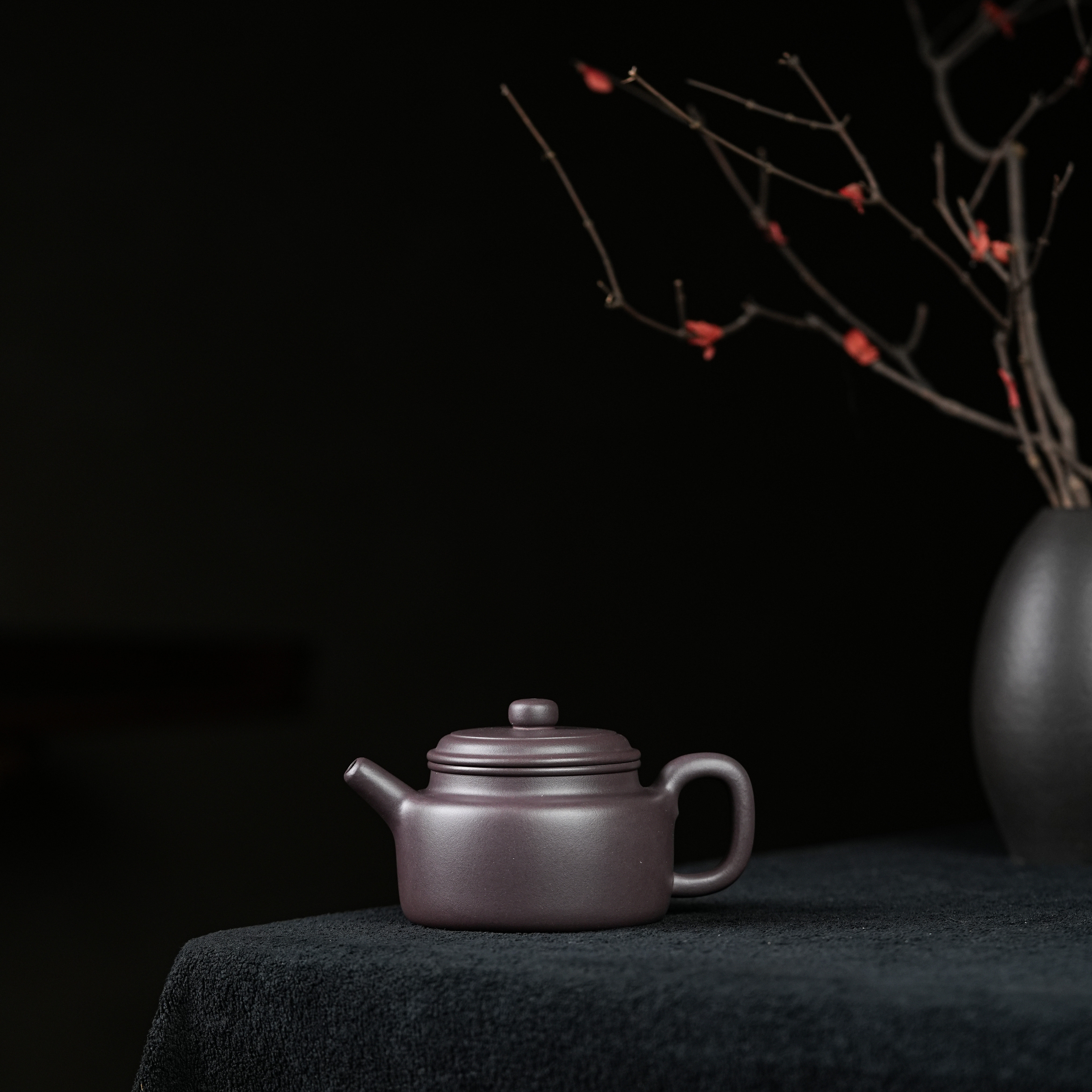 本无|德钟 宜兴原矿无添加紫茄泥  200CC 半手制