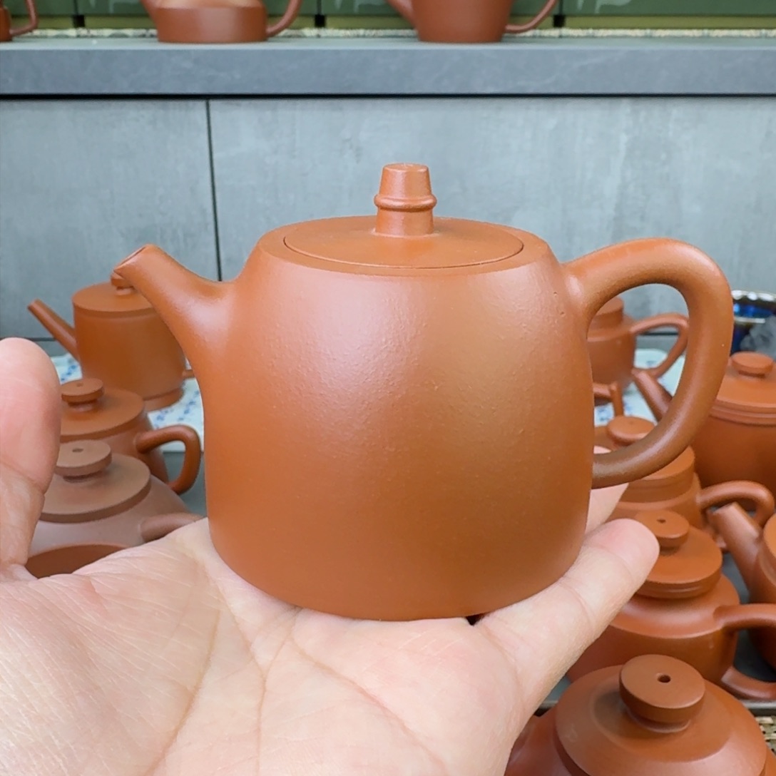 紫砂茶壶微瑕汉铎