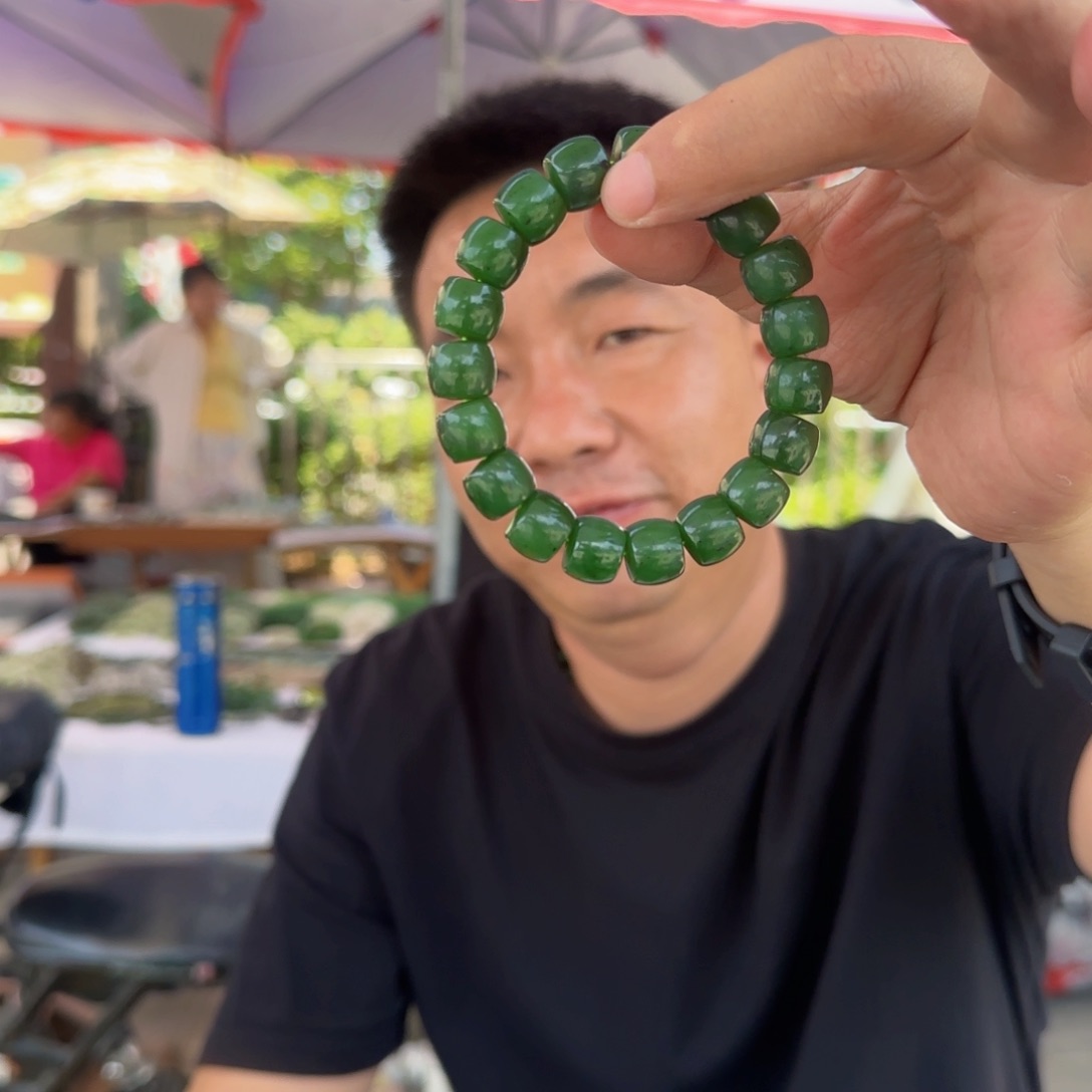和田玉未镶嵌颈饰12