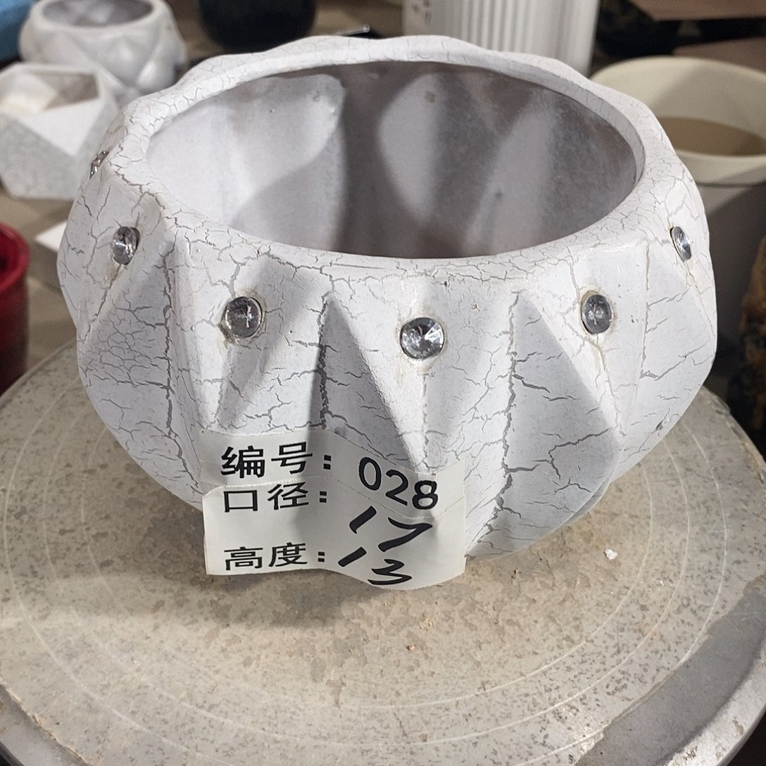 【闪购商品】陶瓷微瑕花盆-028-1个