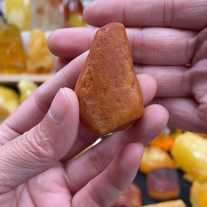 蜜蜡项链未镶嵌13.8克