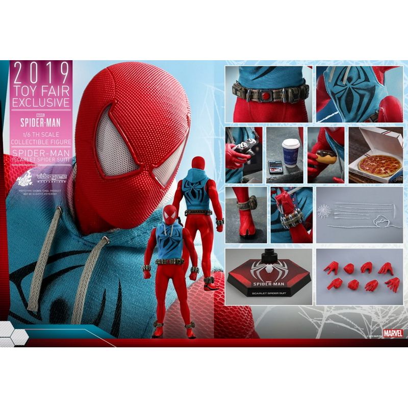 全新现货 HotToys HT VGM34 游戏版 猩红蜘蛛侠 会场版