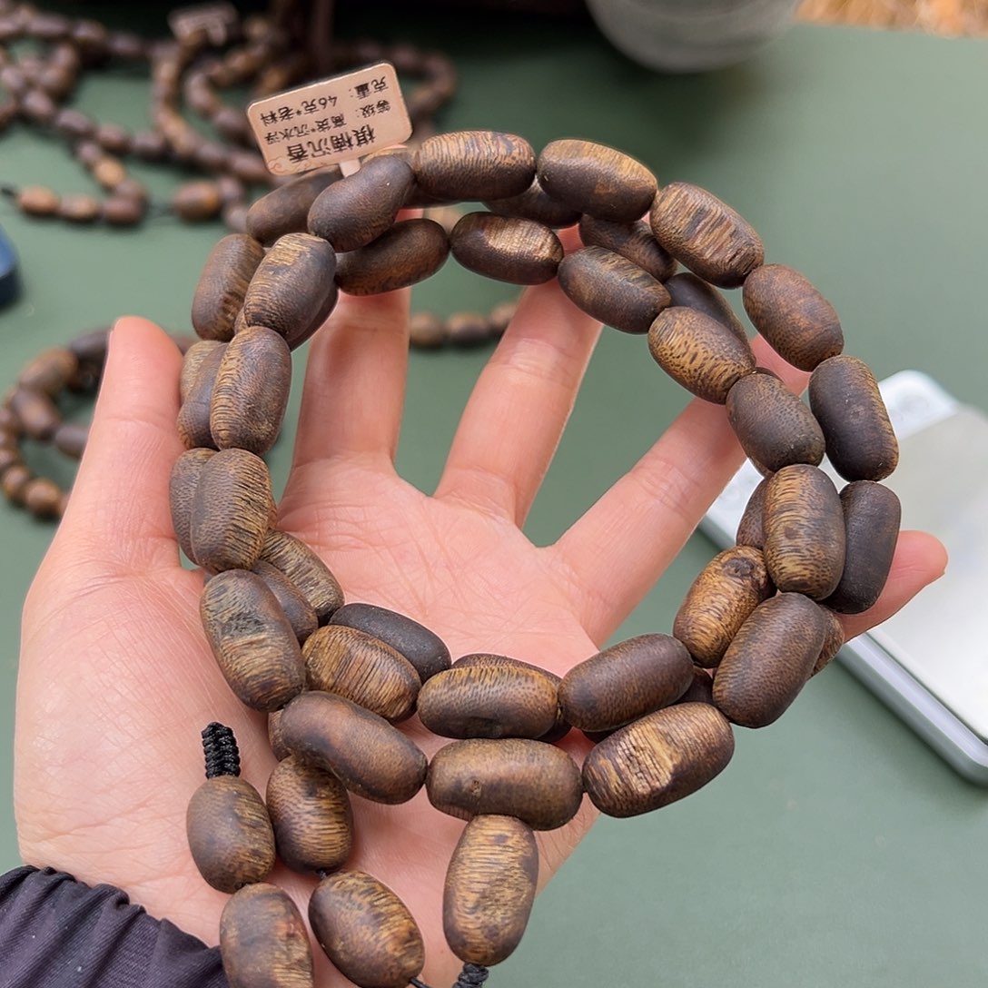 沉香手串白棋留疤46克1.1多样性发一条