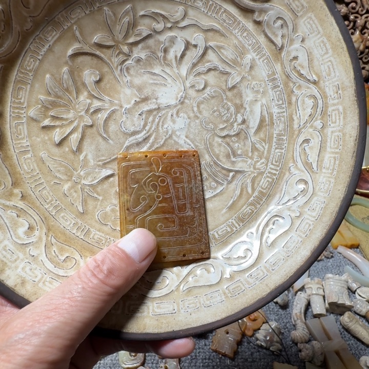 呼***哥瓷片青花瓷器11111