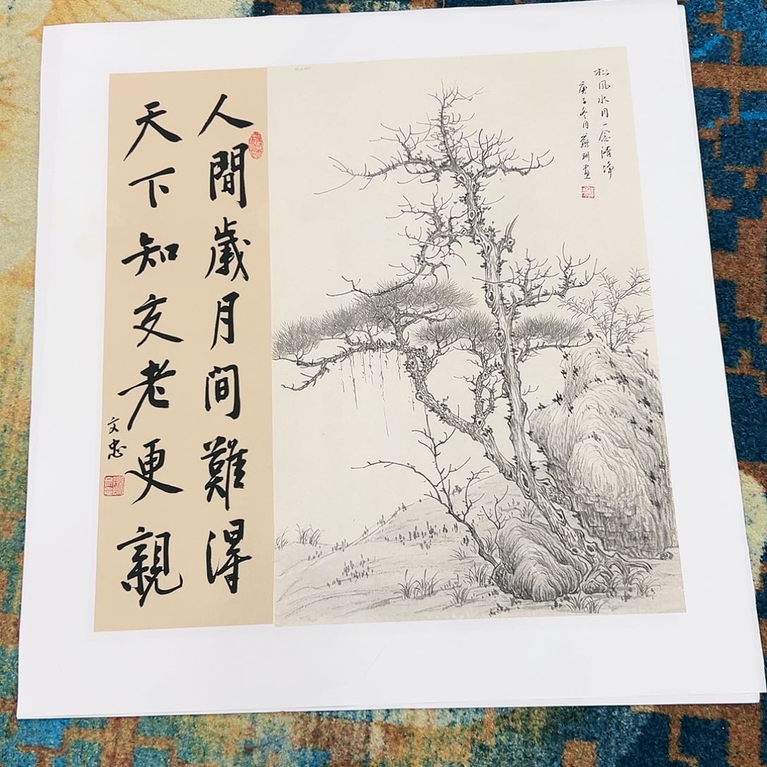 国画苏珊展览原作