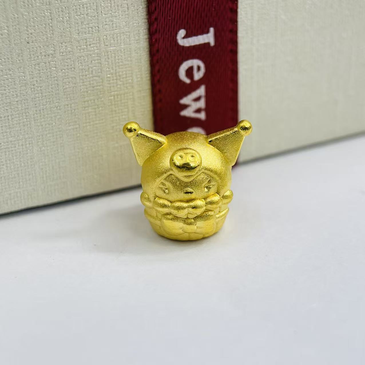 顺鑫黄金足金999库洛米转运珠DP2683-0930