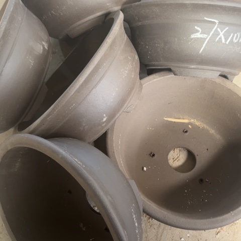 紫砂花盆100-7。100-7