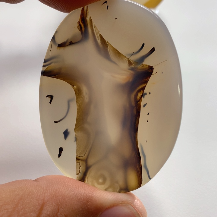 玛瑙/玉髓颈饰未镶嵌牛*