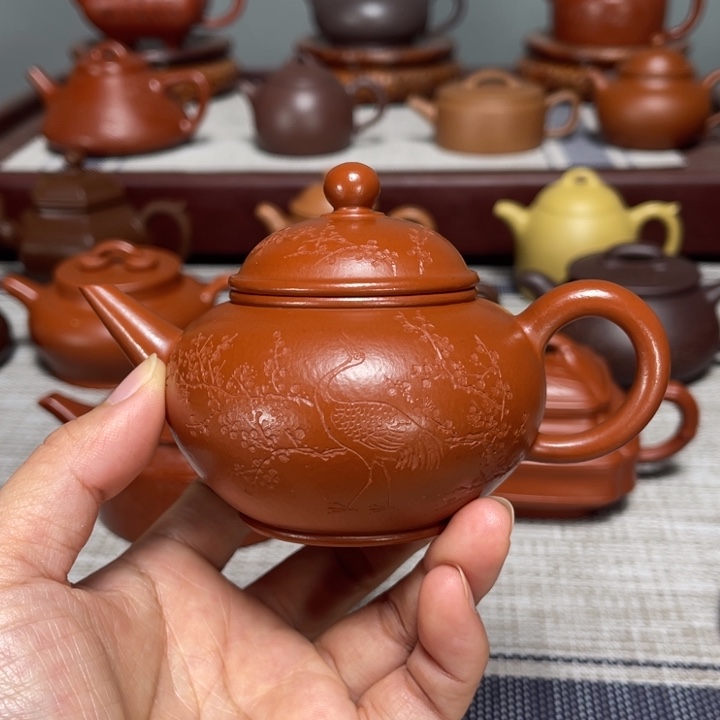 紫砂茶壶全手工制作150cc