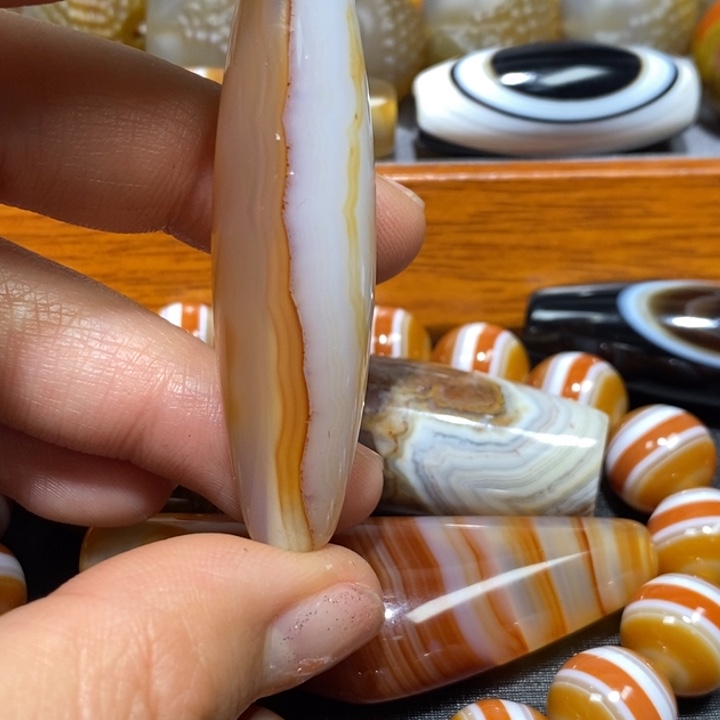 玛瑙/玉髓未镶嵌颈饰