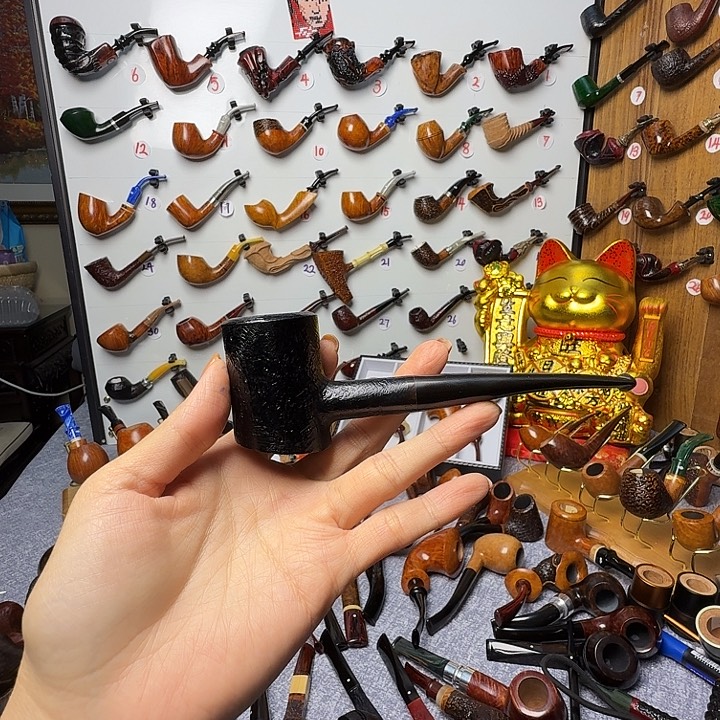演***迪石楠木烟斗锤子烟斗