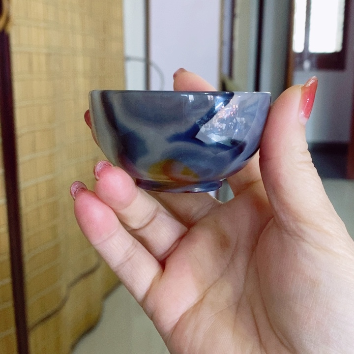 玛瑙/玉髓茶具未镶嵌公****道