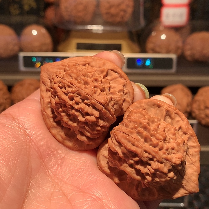 文玩核桃把件朱雀