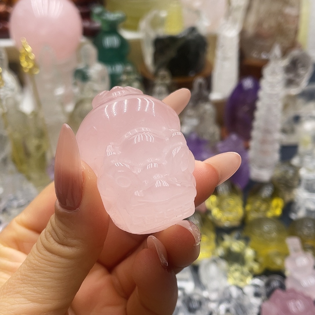 明***性水晶珠宝半成品未镶嵌