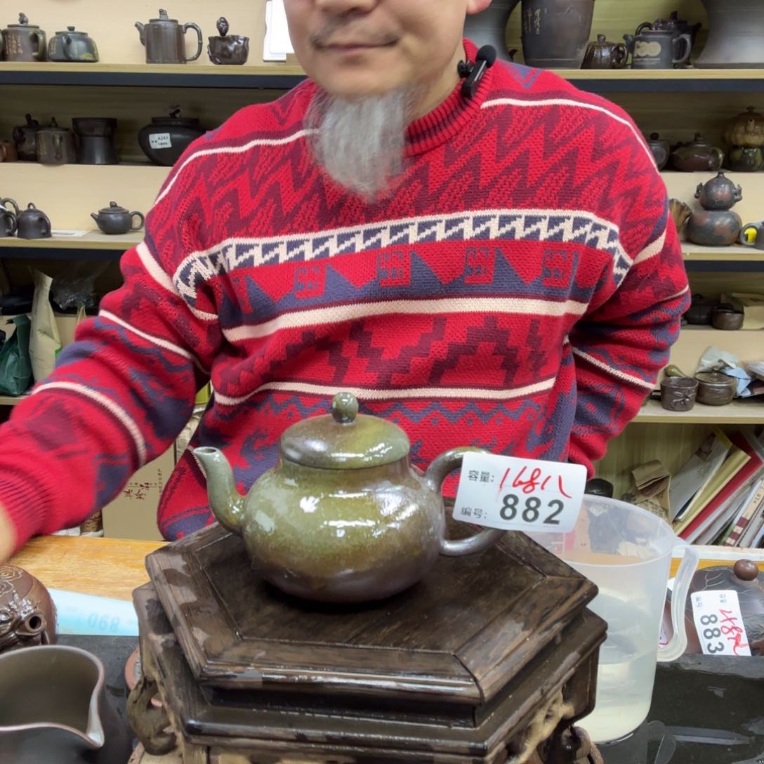 壶老韩坭兴陶直播闪购壶
