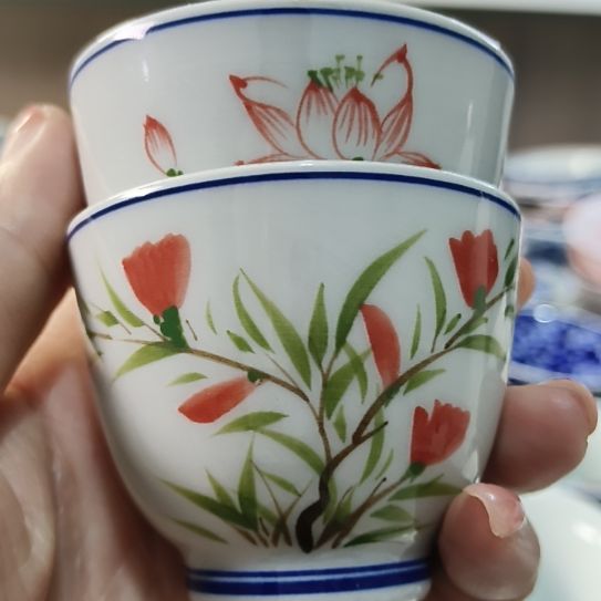 景德镇陶瓷品茗杯