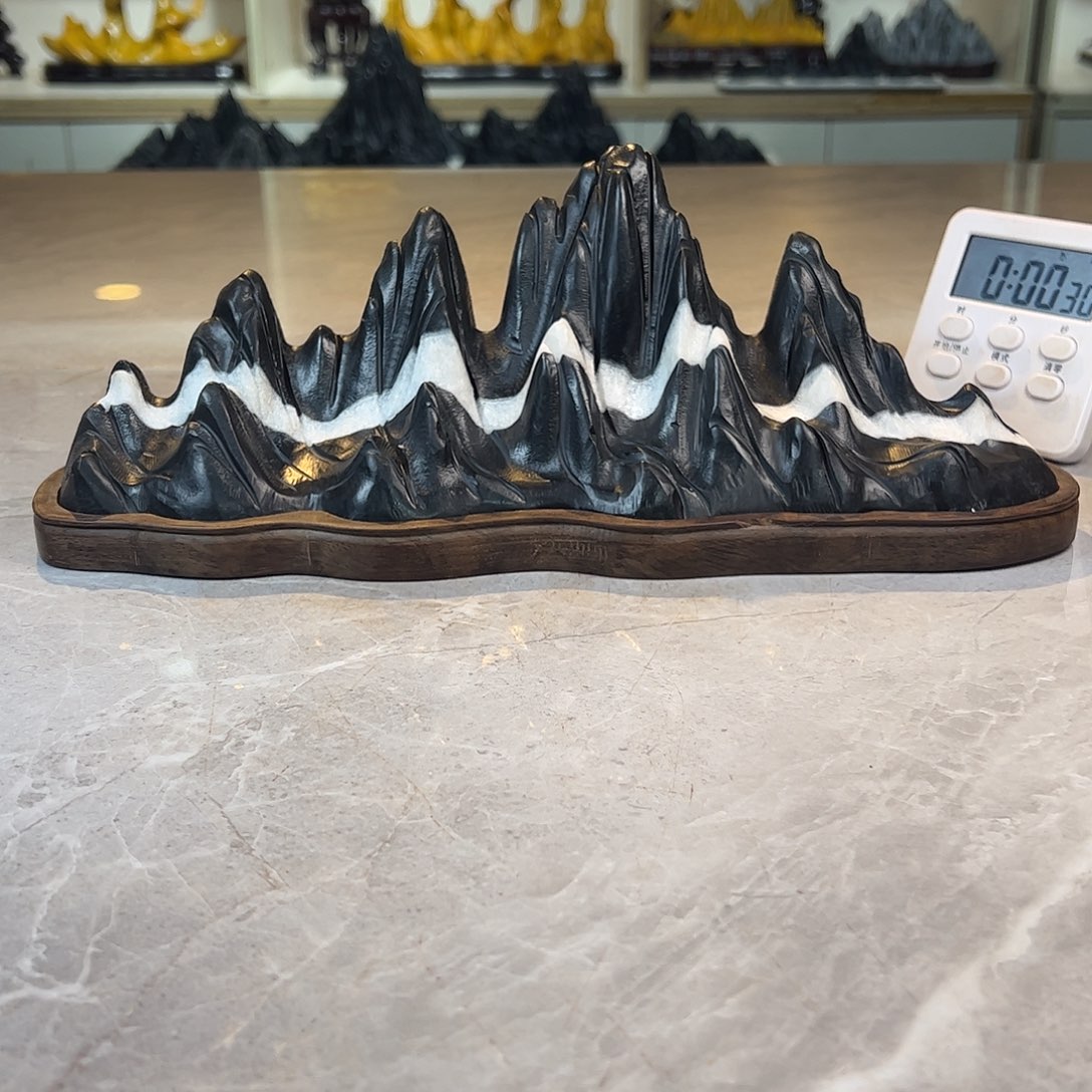 无***语灵璧奇石博览会摆件