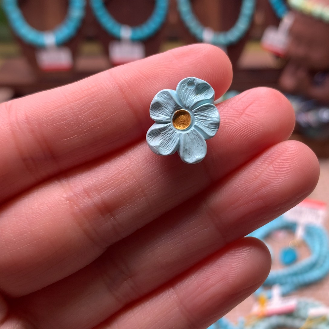 绿松石未镶嵌配饰