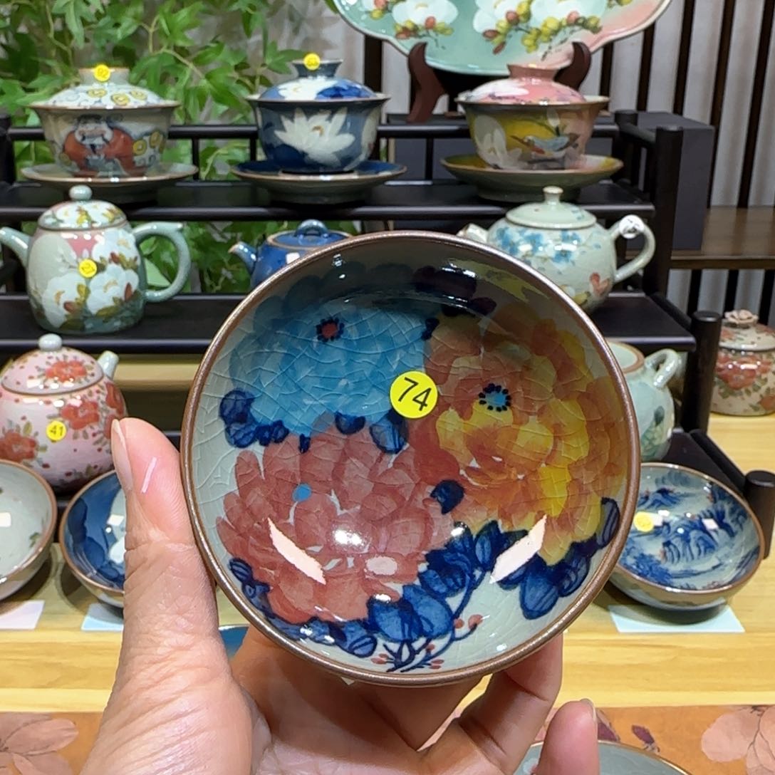 景德镇陶瓷手绘茶具