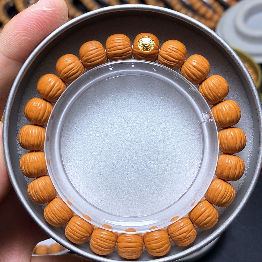 猴头核桃手串金标毕业911尺寸11左右全品29号