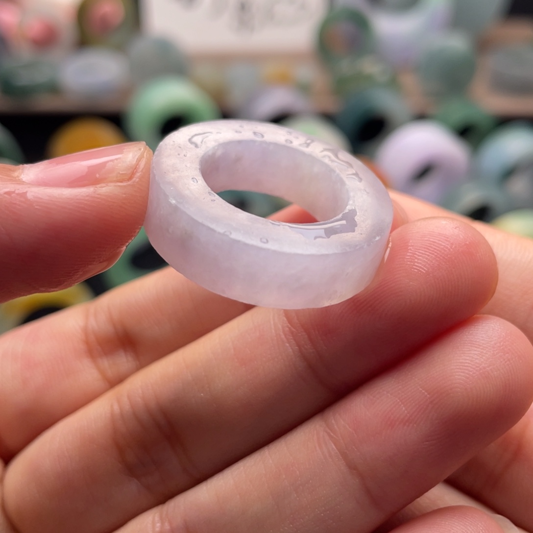 定制翡翠未镶嵌  嫩粉