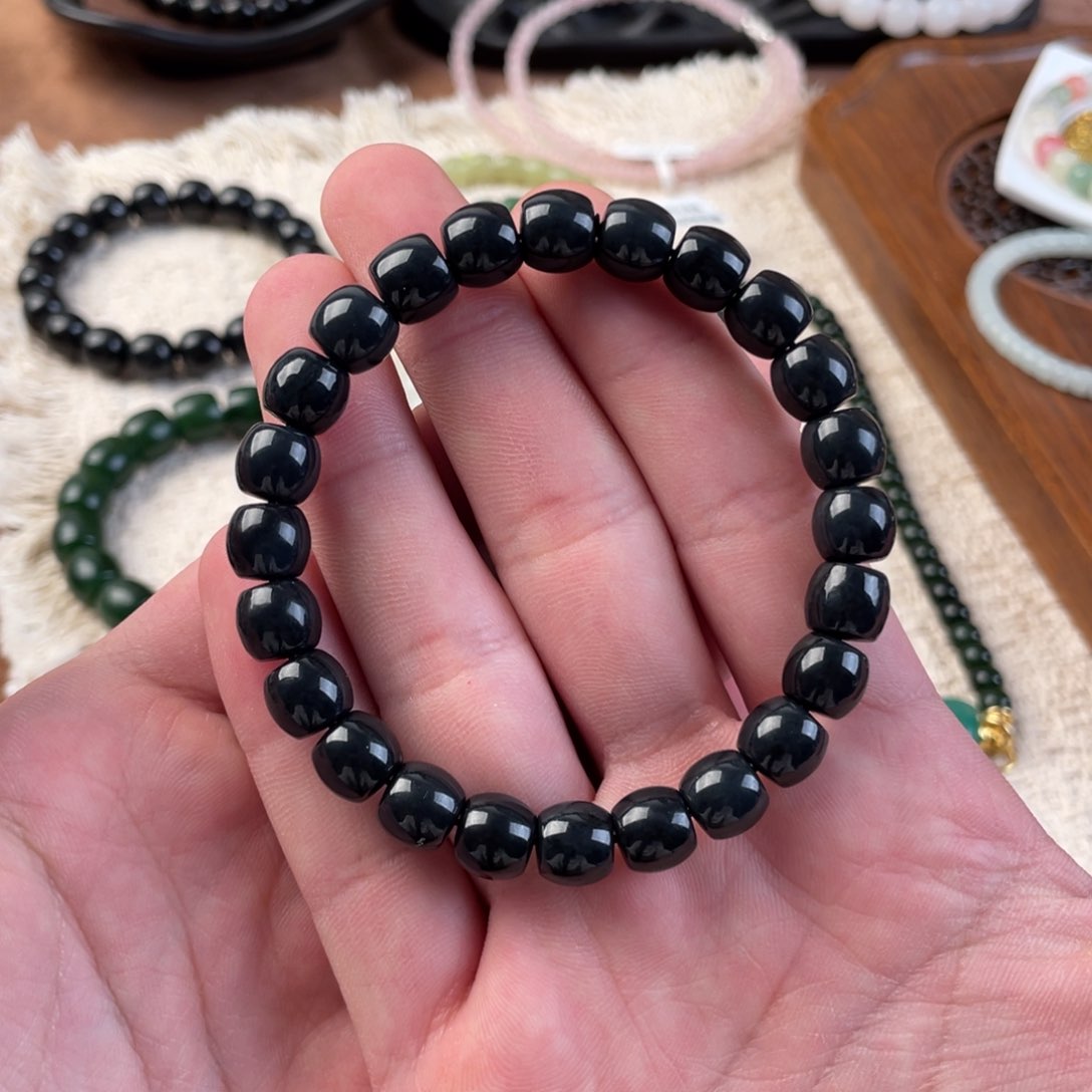 未镶嵌手串和田玉