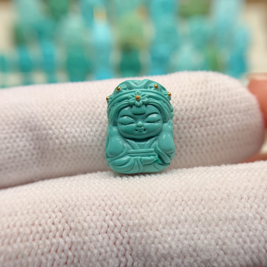 绿松石配饰未镶嵌