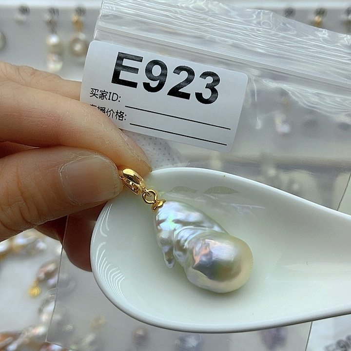 淡水珍珠颈饰银S925镶嵌