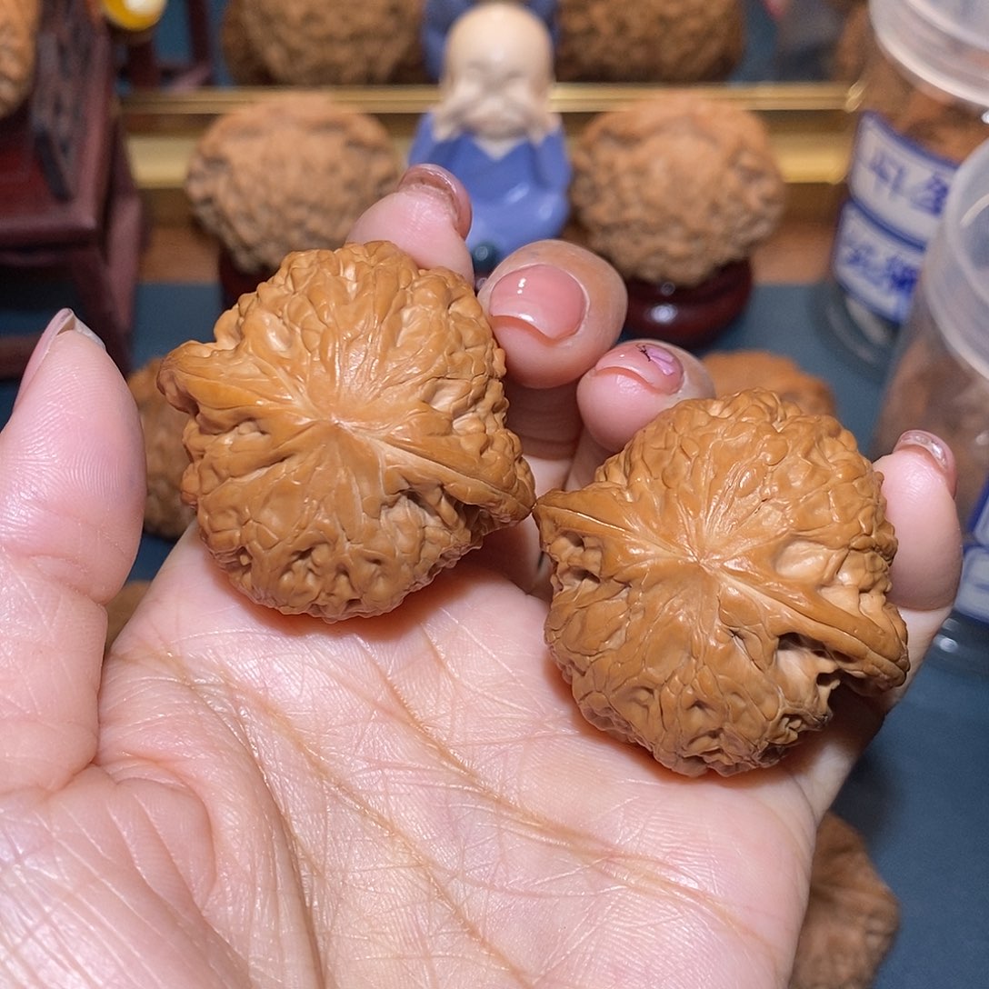 文玩核桃把件铁锤42