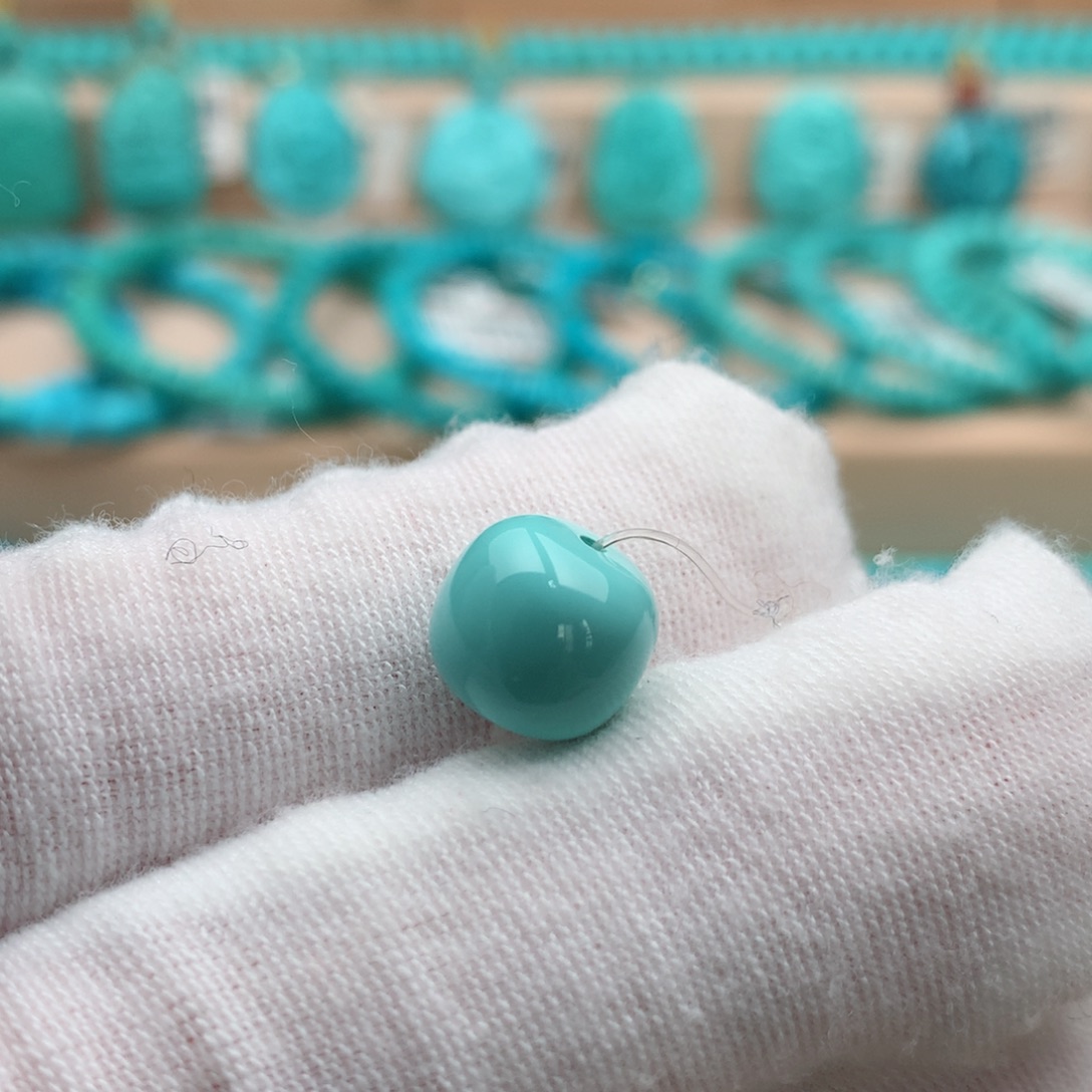 绿松石未镶嵌珠宝奇石9.7mm