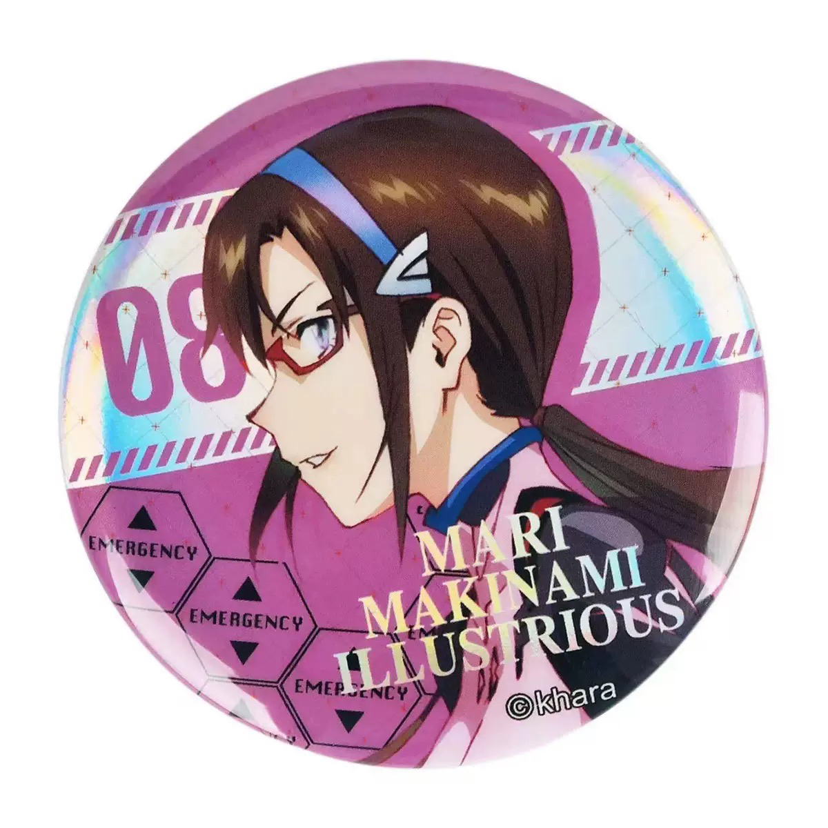 高新世纪福音战士EVA素面镭射徽章（默认有瑕）