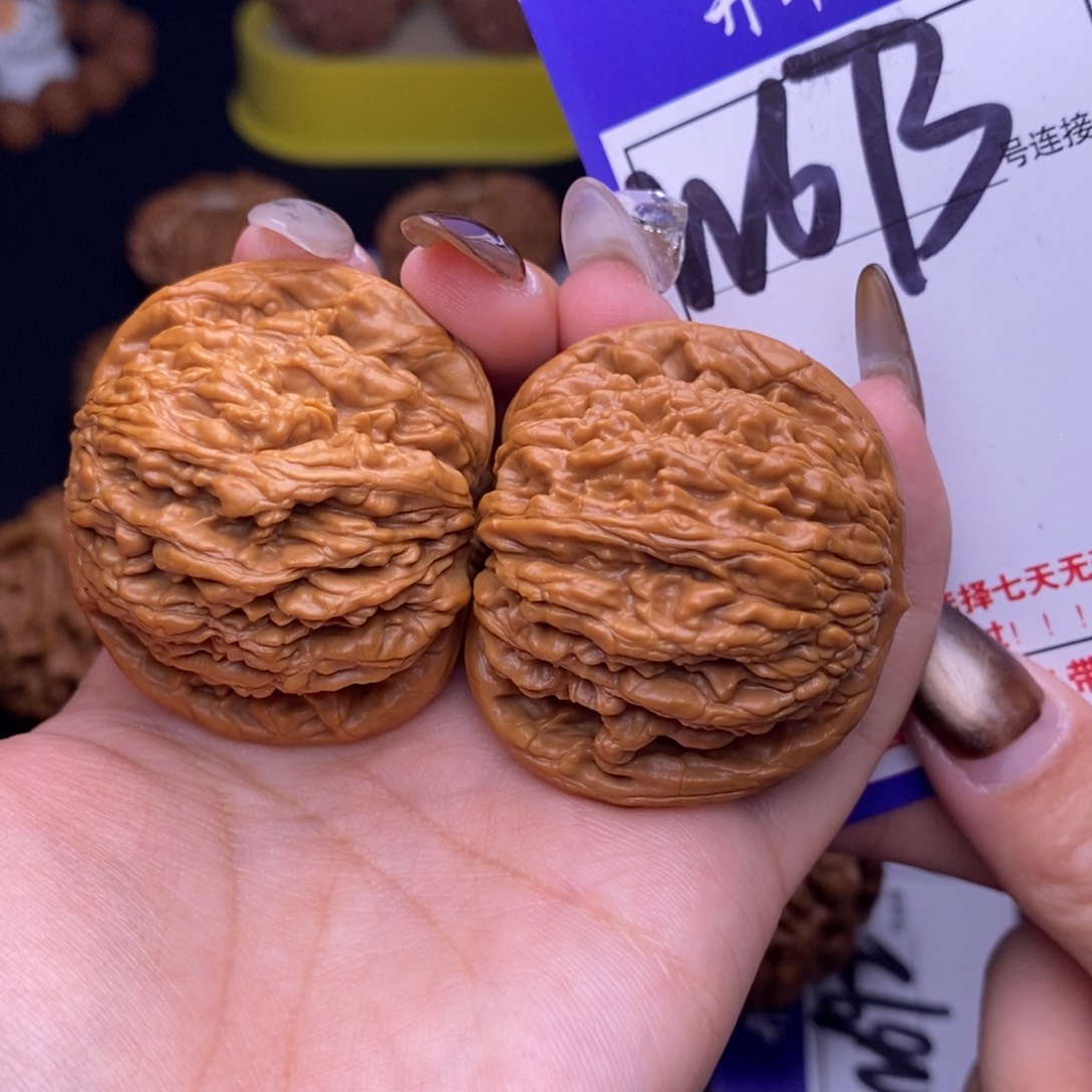 吊坠文玩核桃W673链接 虎头43尺