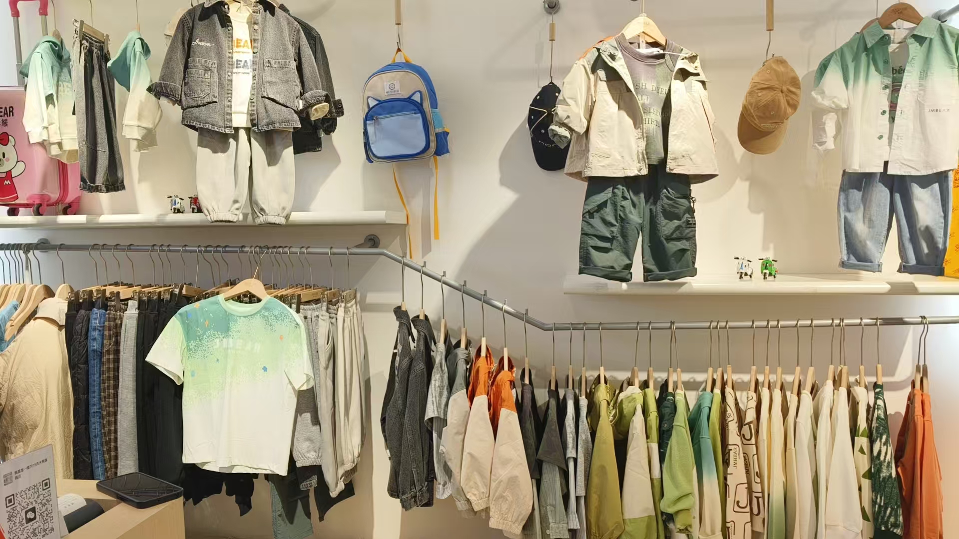 杰米熊童装短袖福利款断码清仓