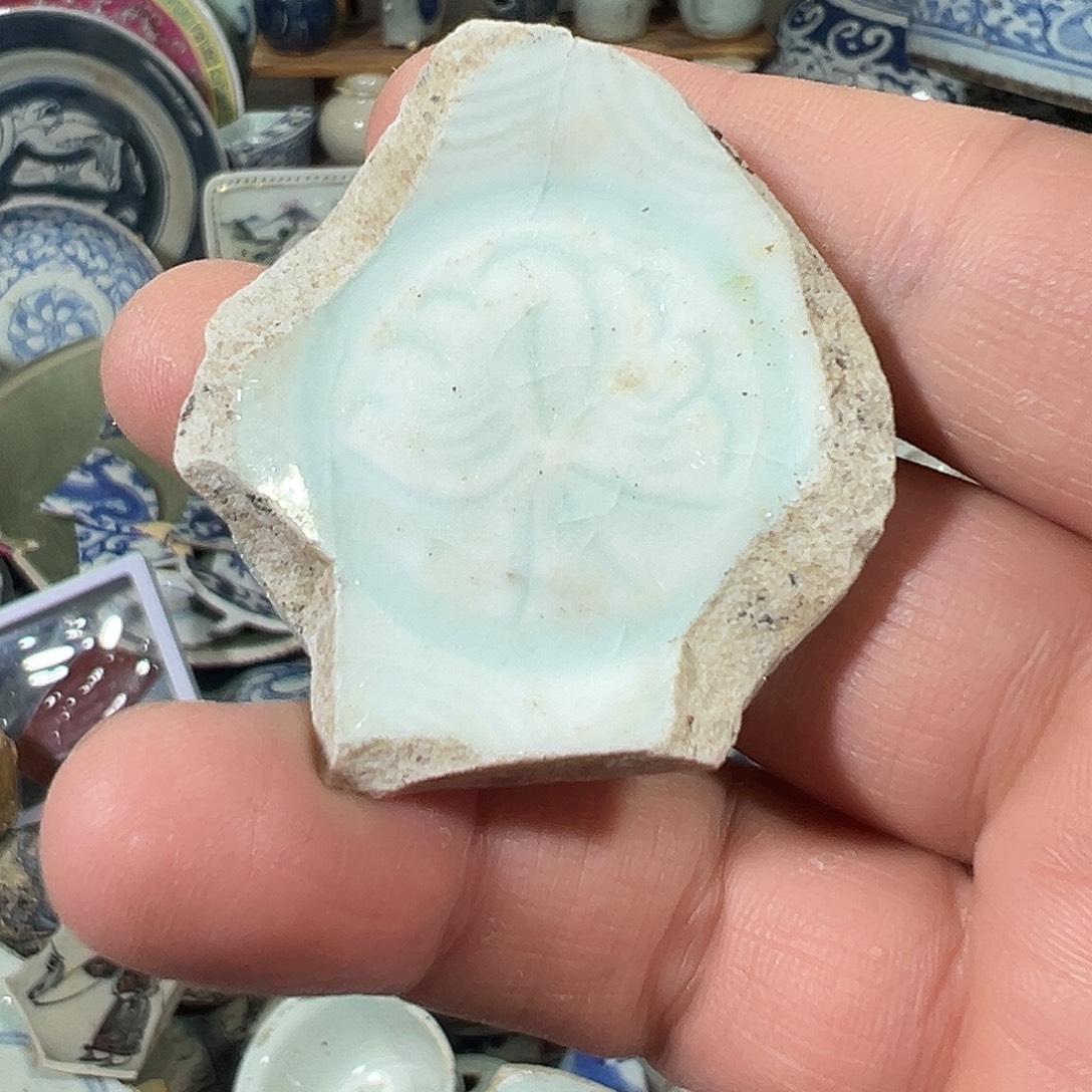 尤***琳摆件瓷片标本，全场包邮