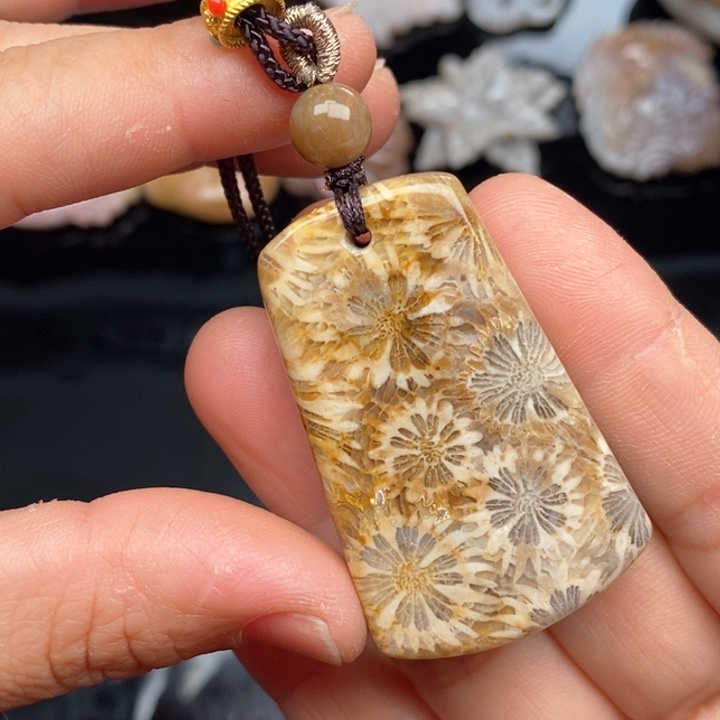 硅化珊瑚（珊瑚玉）手镯未镶嵌