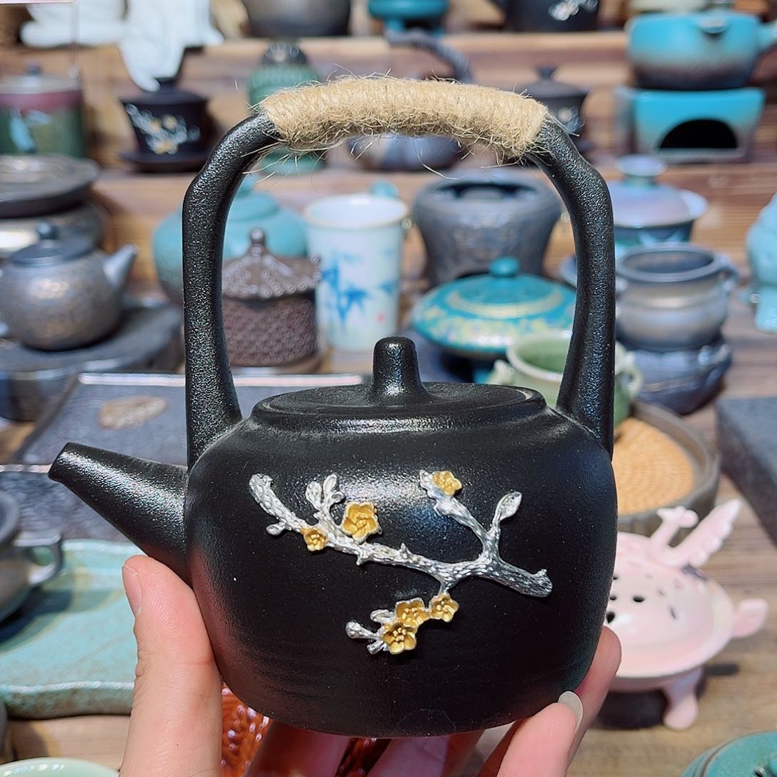 陶瓷香炉茶具摆件