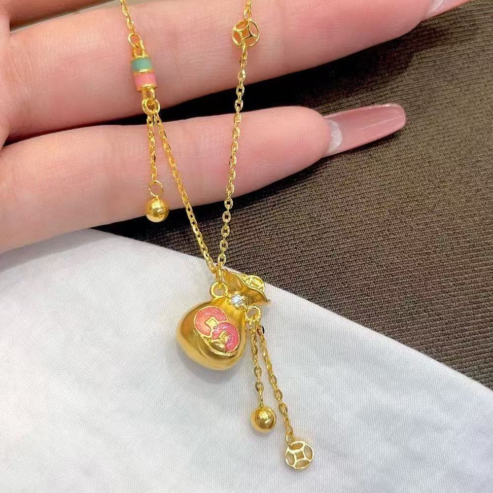 铜合金项链  【艺华高定】爆款 招财福袋