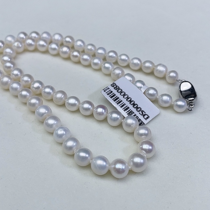 颈饰未镶嵌淡水珍珠卡7➕极光冷白丝绸光