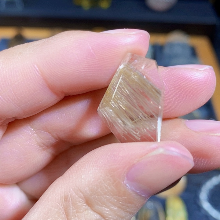 发晶颈饰未镶嵌吊坠