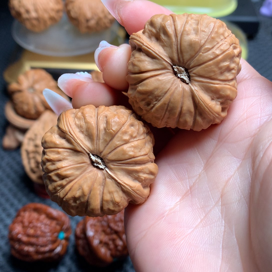 文玩核桃把件39.5南瓜