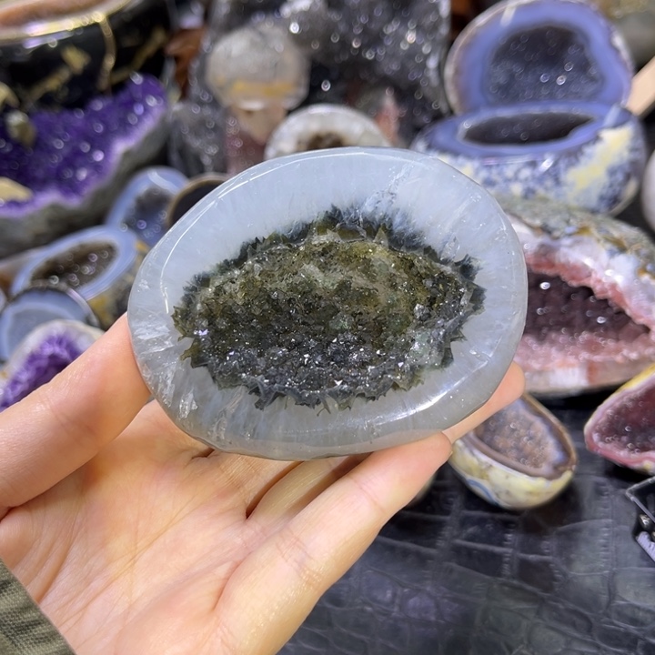 珠宝半成品水晶14K金镶嵌