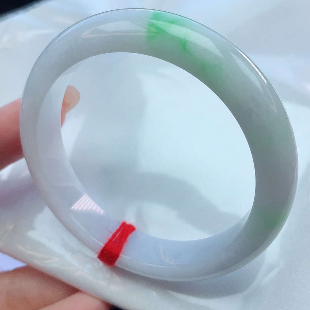 翡翠手镯未镶嵌55圈口882299