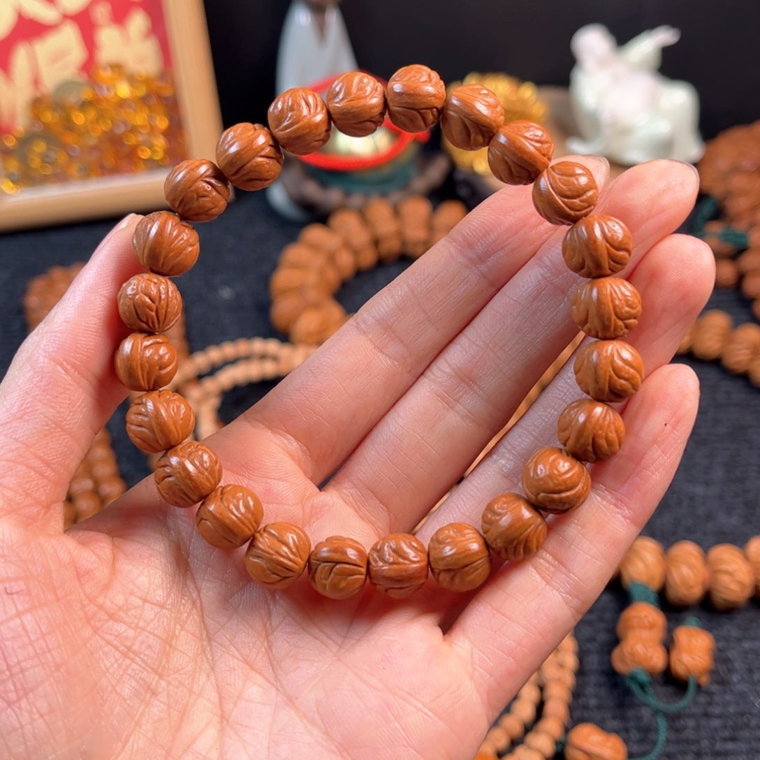 文玩核桃手串C4桃核手串