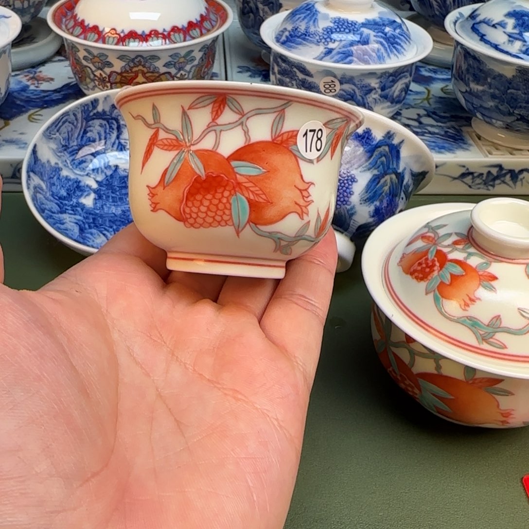 彦祖纯手工手绘茶具178