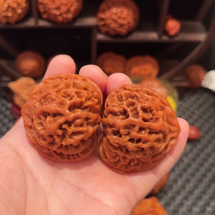 吊坠文玩核桃龙鳞纹帝王